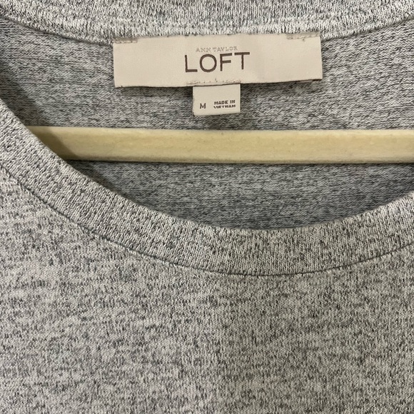 Loft Gray Blouse - Picture 2 of 4
